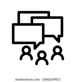 Diseño del Vector del icono del esquema bueno para el Web o el App móvil