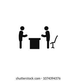Discussing  people, Conversation, talking vector icon