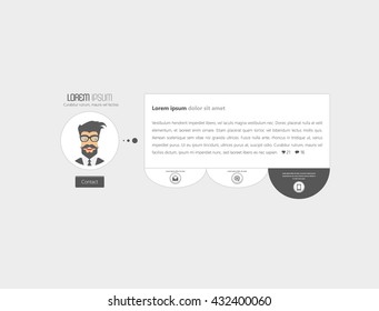 discussion box design for your website