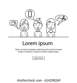 discussion and communication between people