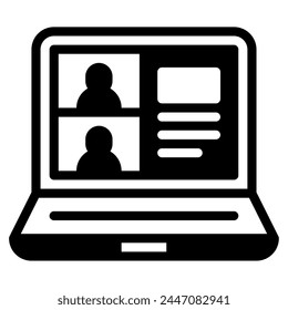 Discussion Forum Icon for web, app, infographic, etc