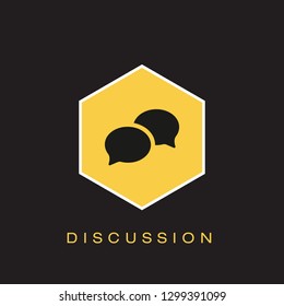 Discussion Icon Concept