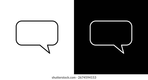 Discussion icon. Editable stroke line icons
