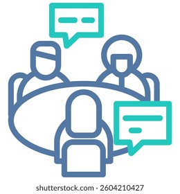 Discussion Icon Element For Design