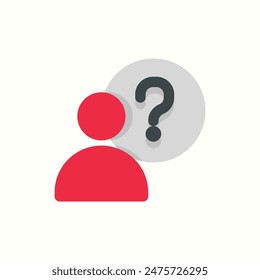 icono de discusión, conjunto de iconos de color plano aislado