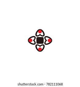 discussion icons vector logo