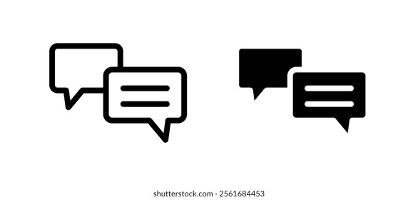 Discussion icons for web ui designs