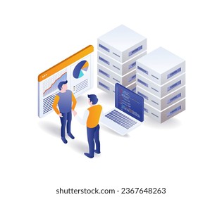 The discussion team analyzes the development of the cloud server business