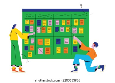 La discusión de dos personas