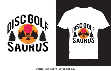 DISEÑO DE LA CAMISETA DEL GOLF DEL DISCO, PAPI DEL GOLF DEL DISCO, SAURUS DEL GOLF DEL DISCO,