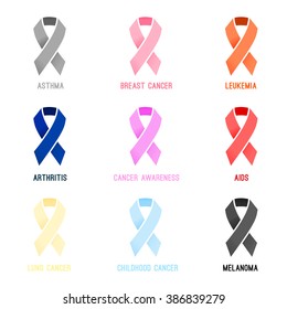 Disease Awareness Ribbon 01 A