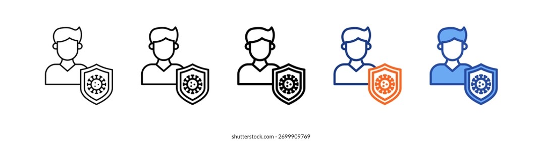 Disease Prevention Different Set Vector Icon Illustration