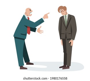 Boss Insulting Employee Images Stock Photos Vectors Shutterstock