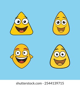 Disguise emoticon – a yellow vector icon featuring a playful face with glasses and mustache, perfect for social media, messaging, and humorous digital projects.