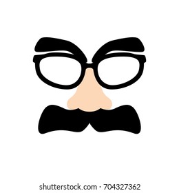 Disguise mask. Vector illustration