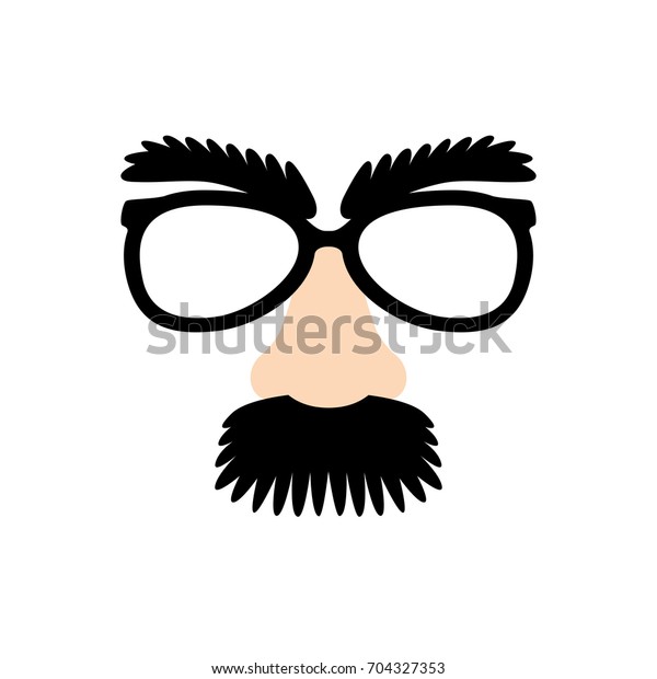 Disguise Mask Vector Illustration Stock Vector (Royalty Free) 704327353