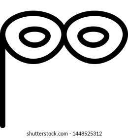 Disguise party eye mask - New year celebration