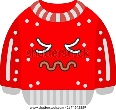 Disgusted Face Gross Expression Emoji Shirt