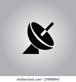 Dish Antenna Icon.