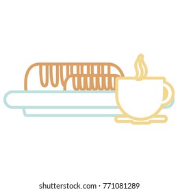 dish with bread icon