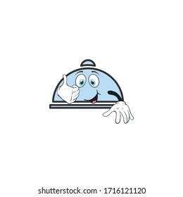 dish cartoon characters design with expression. you can use for stickers, pins, mascot or patches