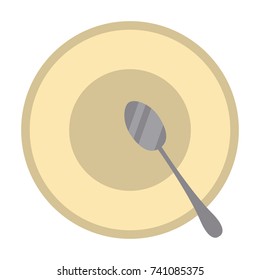 Dish and cutlery