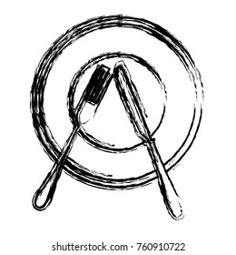 Dish and cutlery