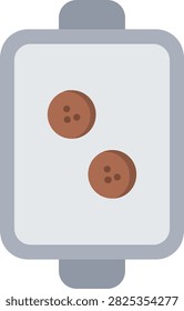 Dish Flat Icon Vector Design