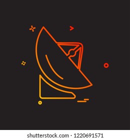 Dish icon design vector