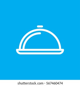 dish icon illustration isolated vector sign symbol