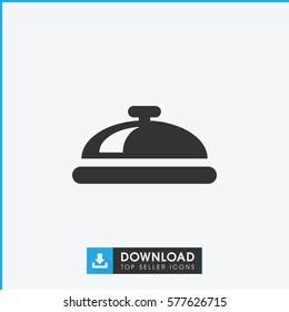 dish icon illustration isolated vector sign symbol