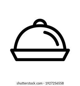 dish icon or logo isolated sign symbol vector illustration - high quality black style vector icons
