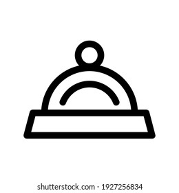 dish icon or logo isolated sign symbol vector illustration - high quality black style vector icons
