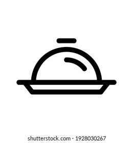 dish icon or logo isolated sign symbol vector illustration - high quality black style vector icons
