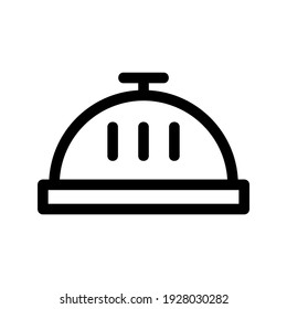 dish icon or logo isolated sign symbol vector illustration - high quality black style vector icons
