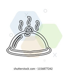 Dish Icon Vector Can Be Used As Png, Dish