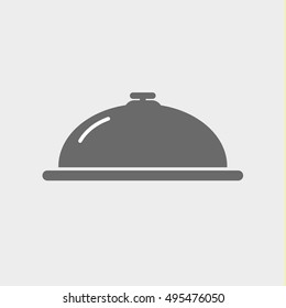 Dish icon, vector desing