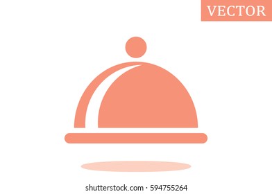 dish icon vector illustration EPS 10