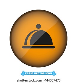 Dish icon vector illustration eps10.