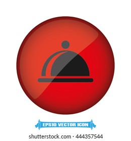 Dish icon vector illustration eps10.