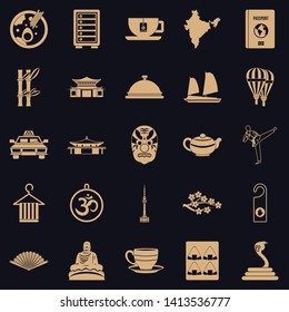 Dish icons set. Simple set of 25 dish vector icons for web for any design