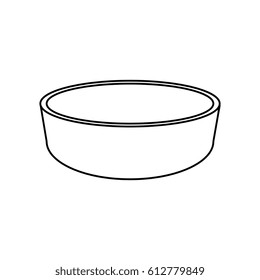dish kitchen isolated icon