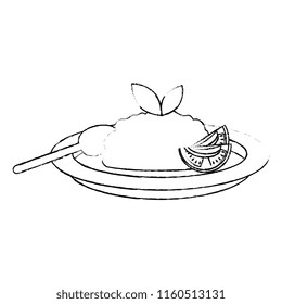 dish with rice and tomatoe