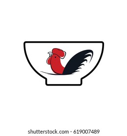 Dish Screen Chicken design 