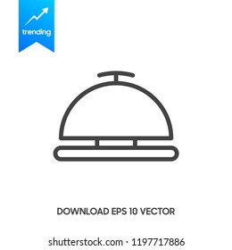 dish serving icon illustration isolated vector sign symbol