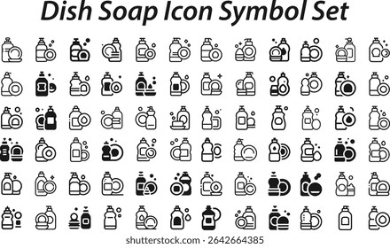 Set.eps, colección, bocetos, ilustraciones del logotipo, símbolos del Web, paquete de pictogramas del estilo del esquema aislado en el fondo blanco. Gráficos de Vector. Ilustración de stock
