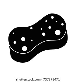 dish sponge isolated icon