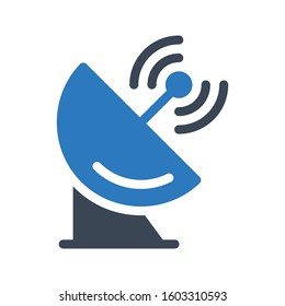 dish vector glyph color icon 