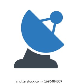 dish vector glyph  color icon 