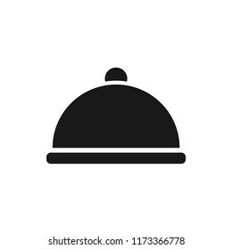 dish vector icon 10 eps